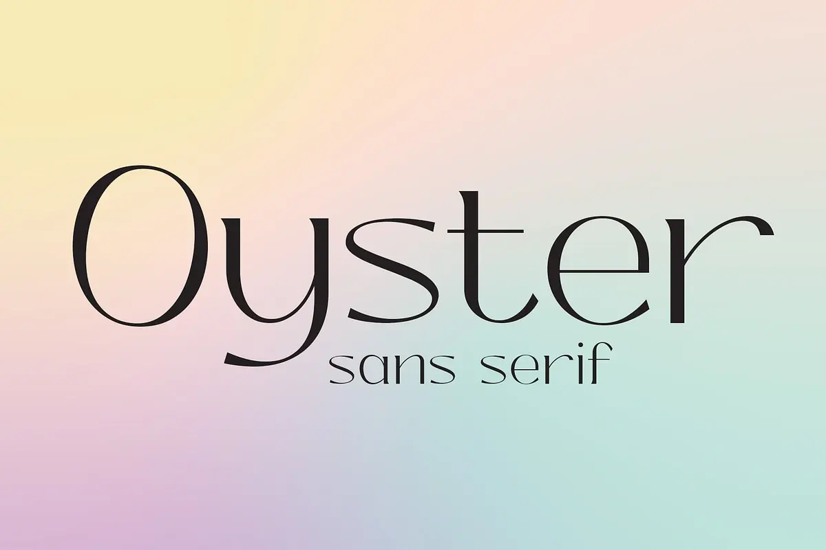 Oyster - Elegant Sans Serif Free Download Free Download