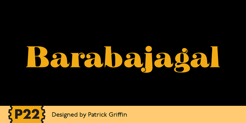 P22 Barabajagal Font Free Download Free Download