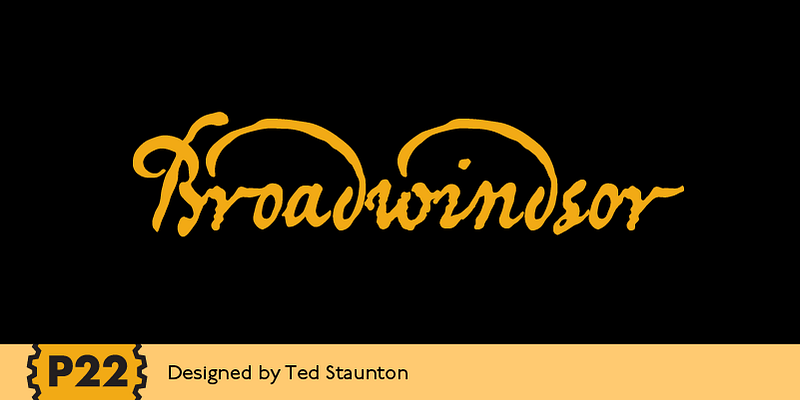 P22 Broadwindsor Font Free Download Free Download