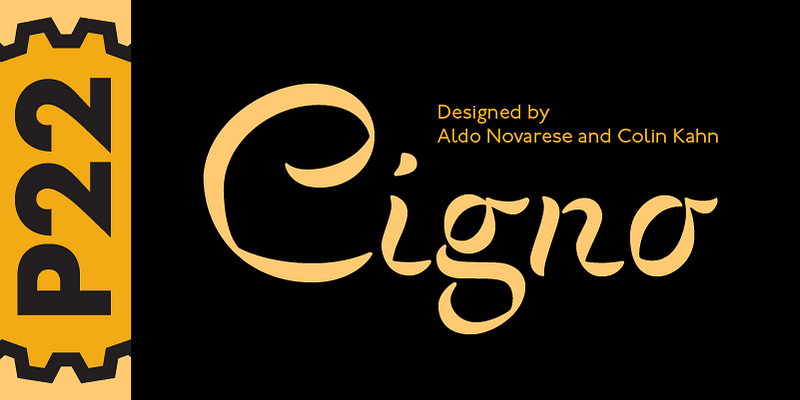 P22 Cigno Font Free Download Free Download