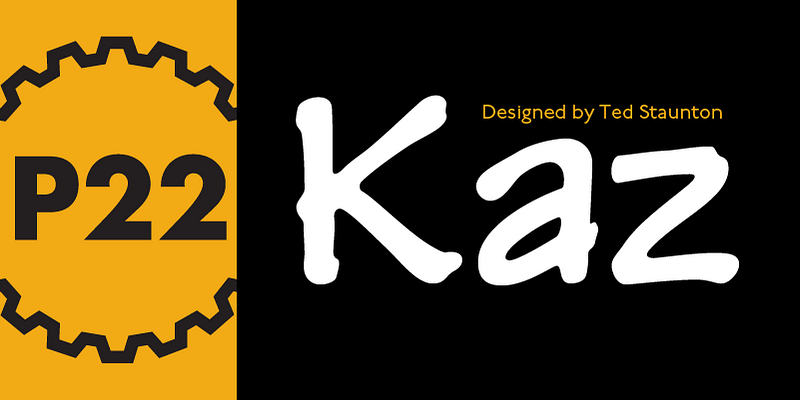 P22 Kaz Pro Font Free Download Free Download