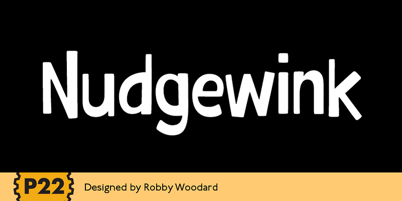 P22 Nudgewink Pro Font Free Download Free Download