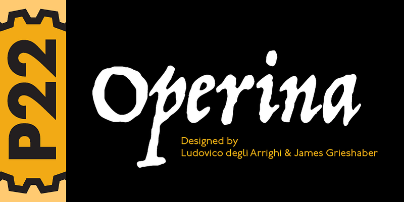 P22 Operina Pro Font Free Download Free Download