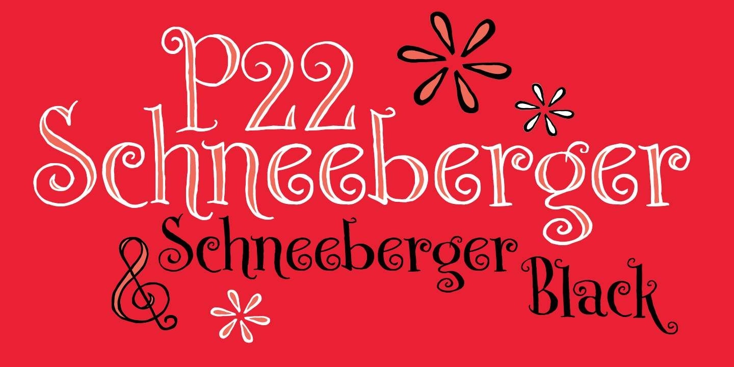 P22 Schneeberger Font Free Download