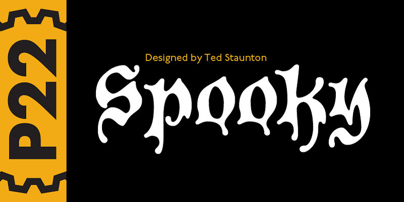 P22 Spooky Font Free Download Free Download