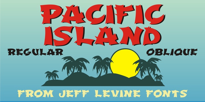 Pacific Island JNL Font Free Download