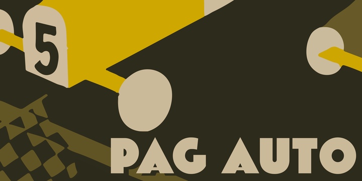 PAGAuto Font Free Download