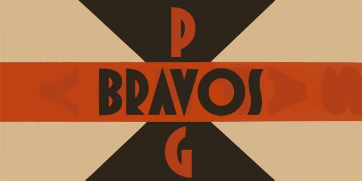 PAGBravos Font Free Download