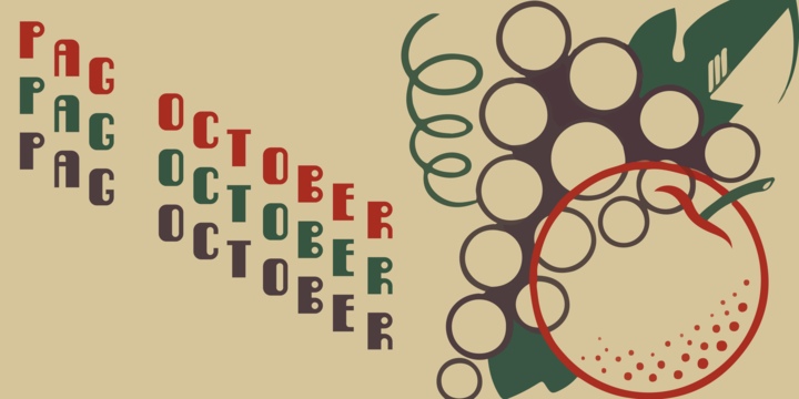 PAG October Font Free Download