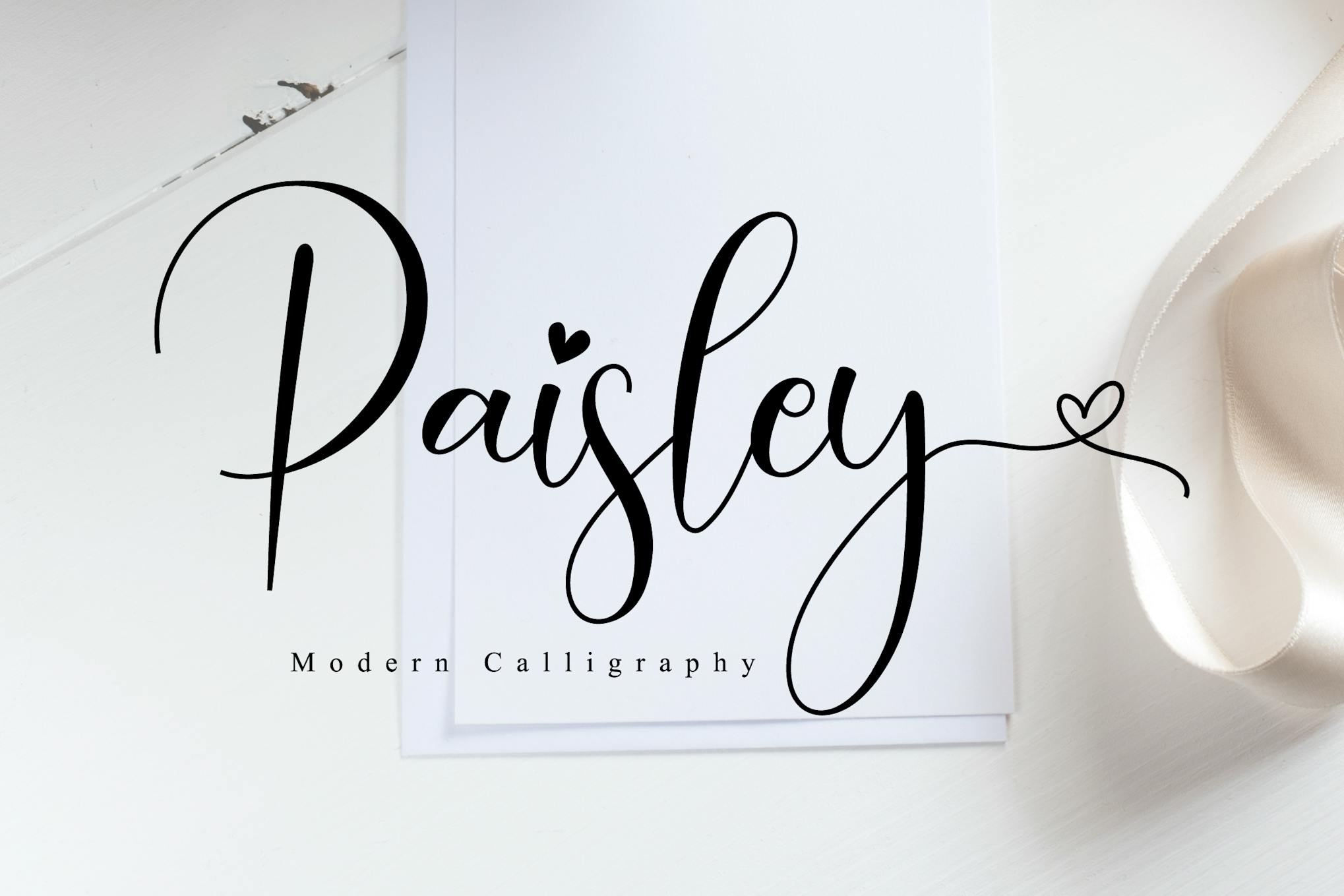 Paisley - Wedding Font Free Download