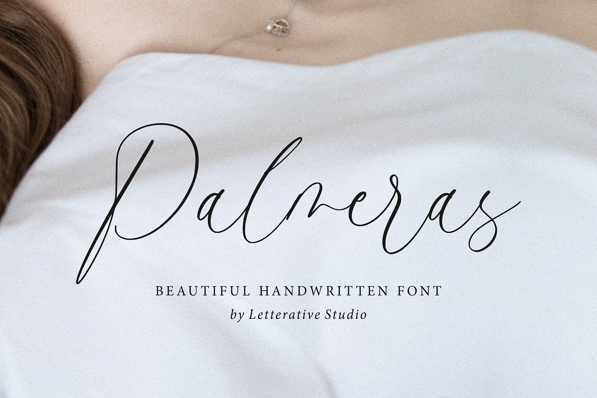 Palmeras Beautiful Handwritten Font Free Download Free Download