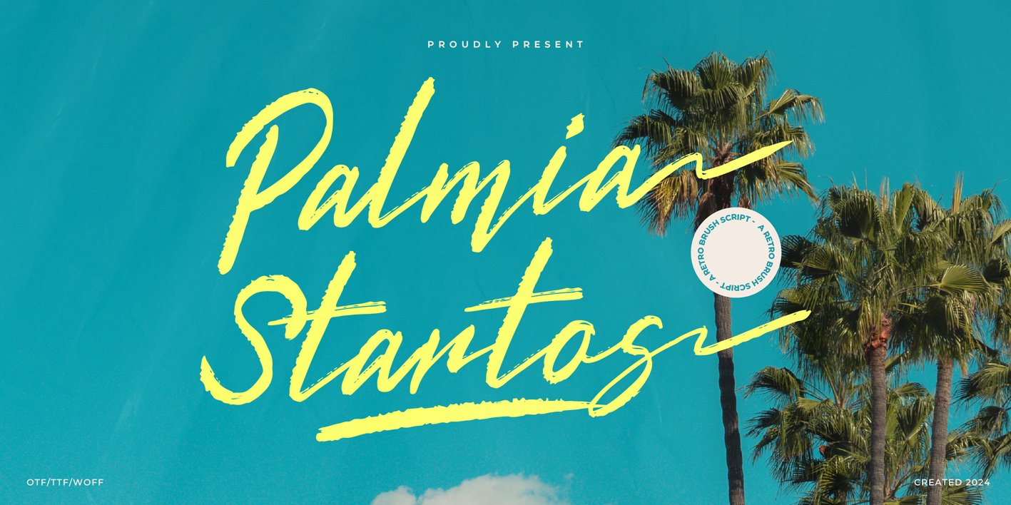 Palmia Startos Font Free Download