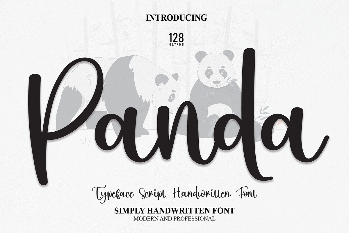 Panda | Script Font Free Download Free Download