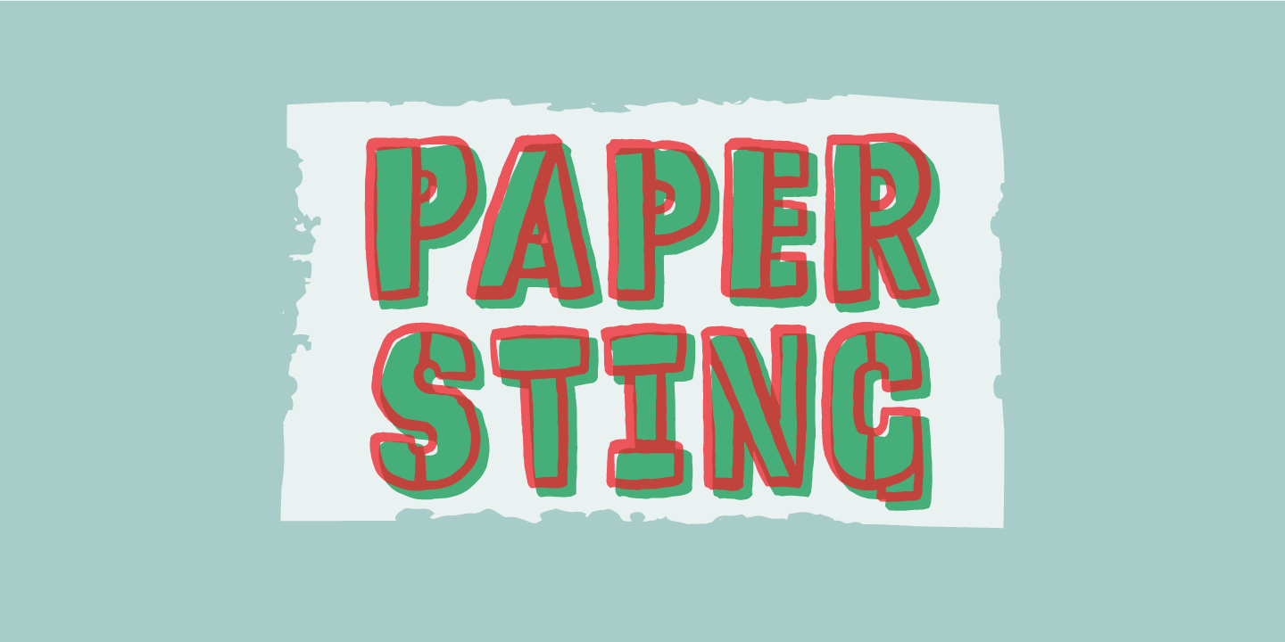 Paper Sting Stencil Free Download Free Download