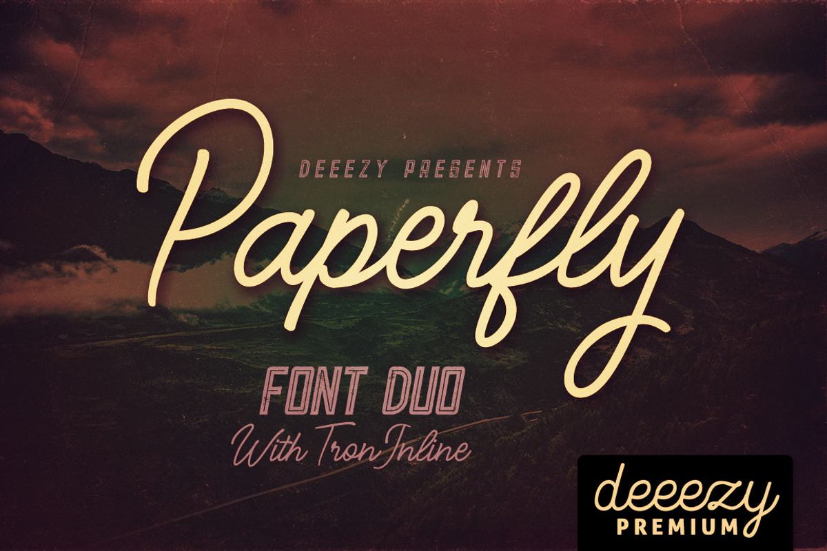 Paperfly Font Duo Free Download Free Download