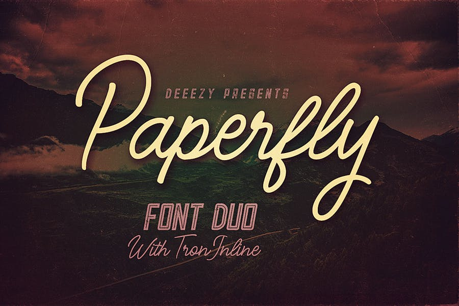 Paperfly Font Duo Free Download