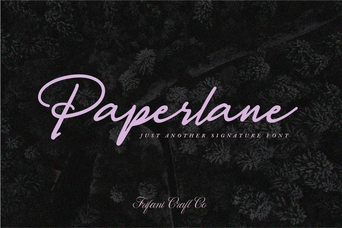 Paperlane - Organic hand-drawn font Free Download Free Download