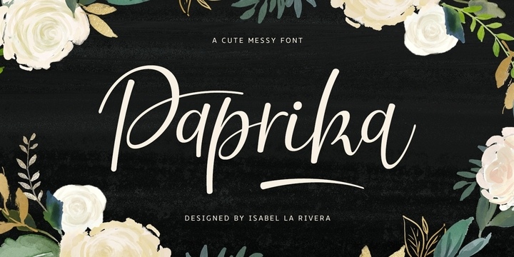 Paprika Font Free Download