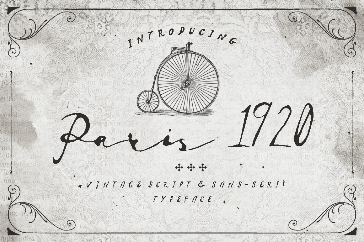 Paris 1920 Script & Sans Font Free Download