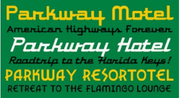 Parkway Font Free Download