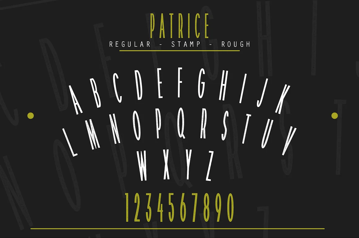 Patrice | Sans Serif Font