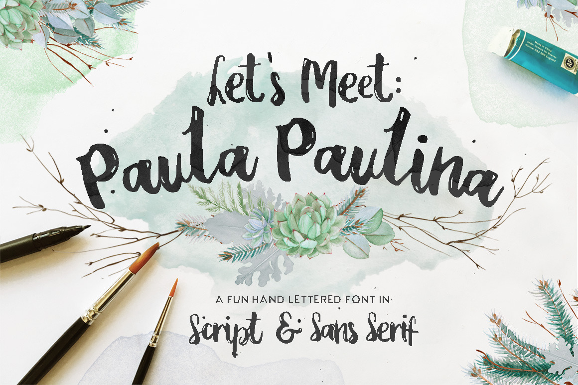 Paula Paulina Script Font Free Download