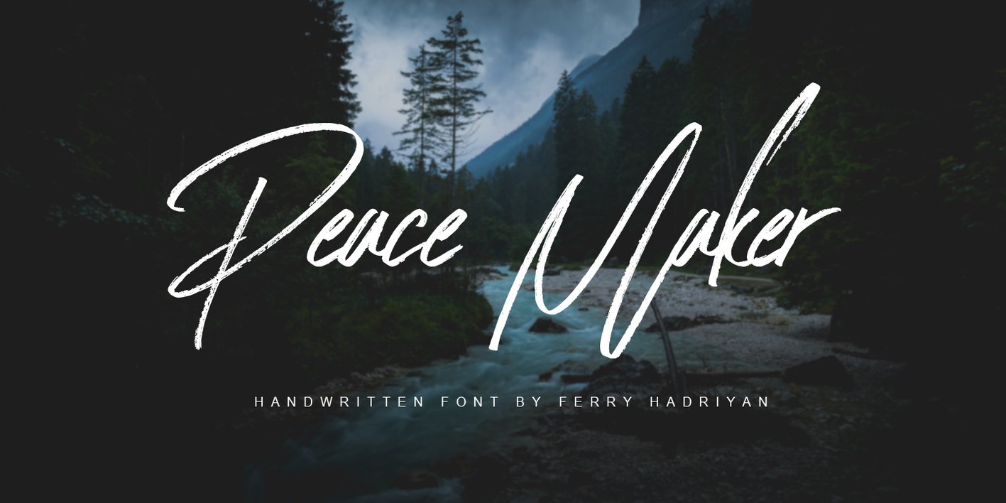 Peace Maker Font Free Download