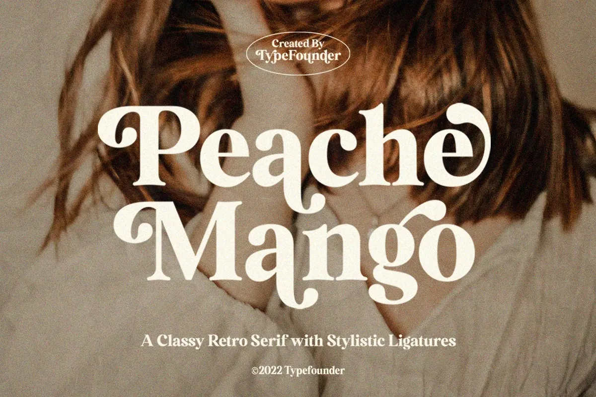 Peache Mango - Classy Retro Serif Free Download Free Download