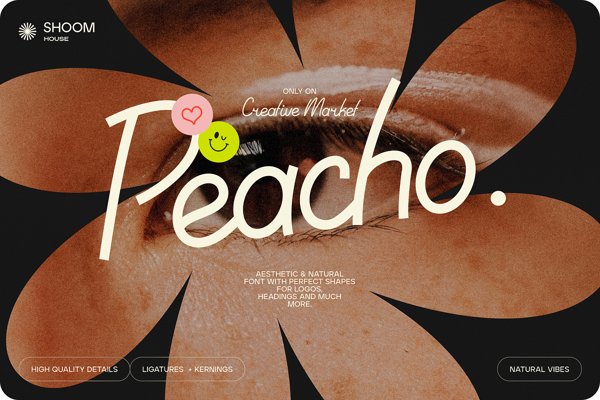 Peacho: Aesthetic Script Free Download Free Download