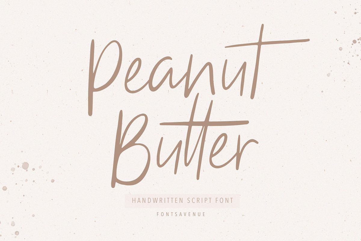 Peanut Butter | Modern Script Font Free Download Free Download