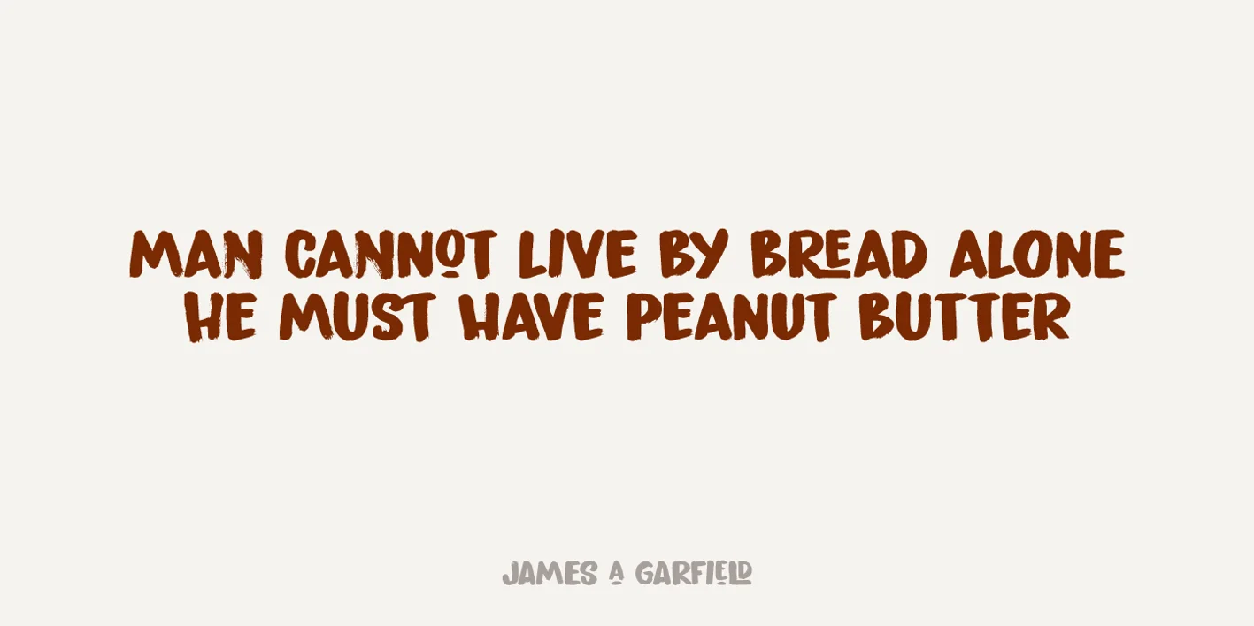 Peanut Crunch Font