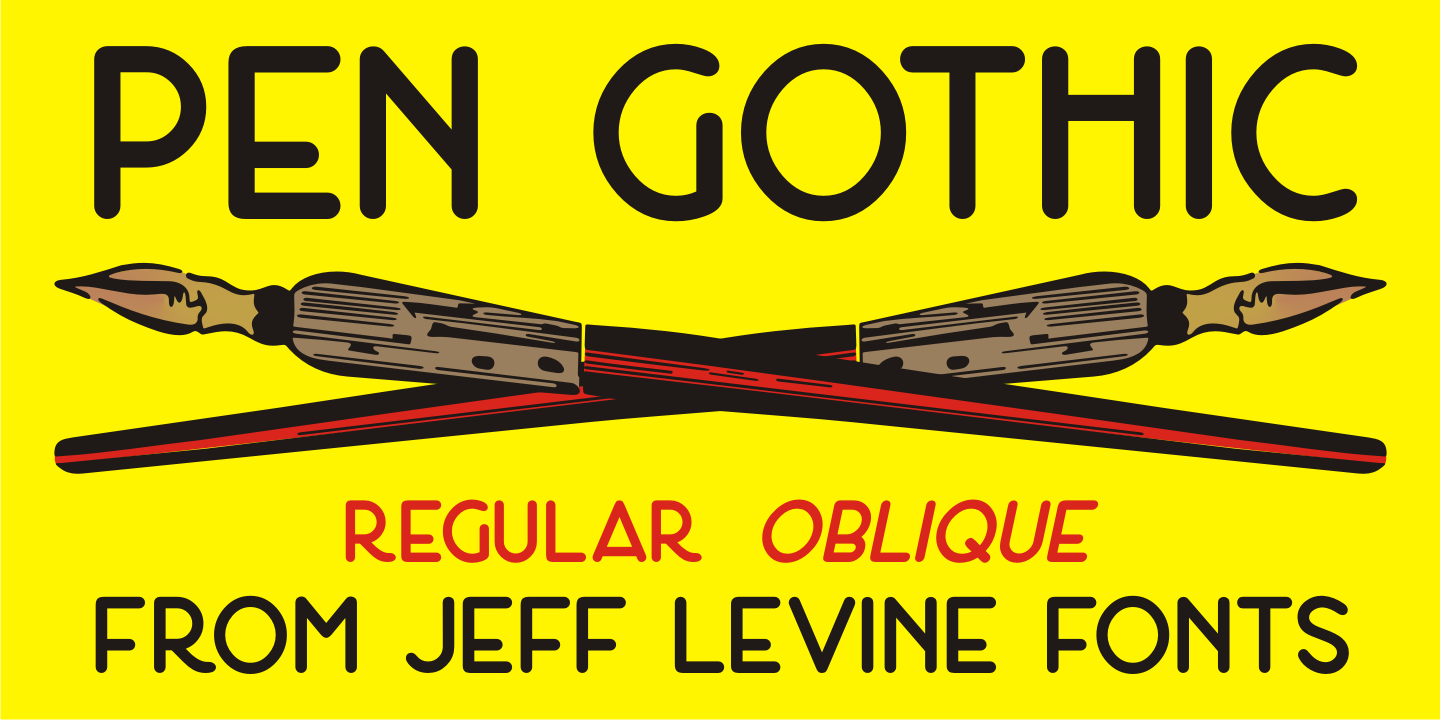 Pen Gothic JNL Free Download Free Download