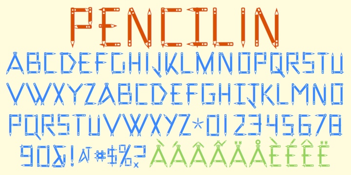 Pencil Font Free Download