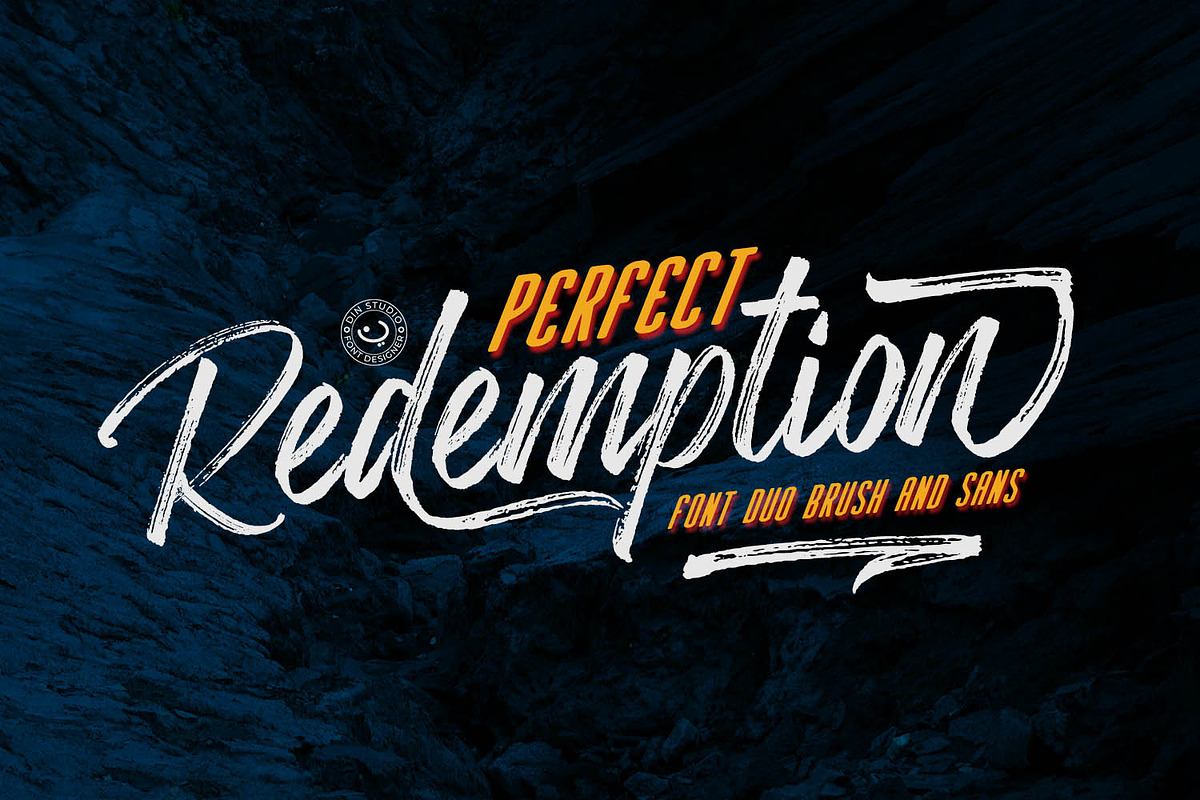 Perfect Redemption - Font Duo+Extras Free Download Free Download