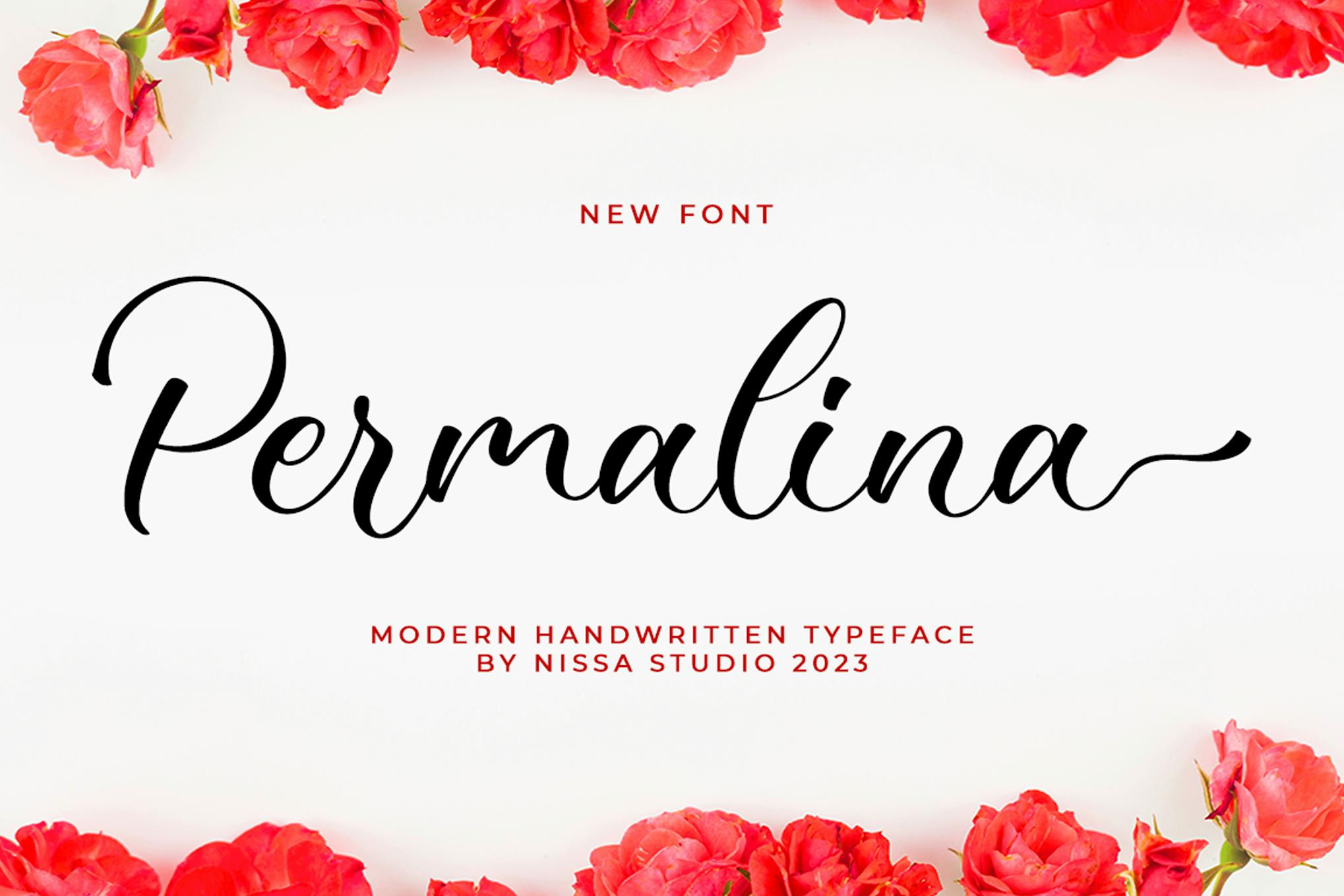 Permalina - Wedding Font Free Download