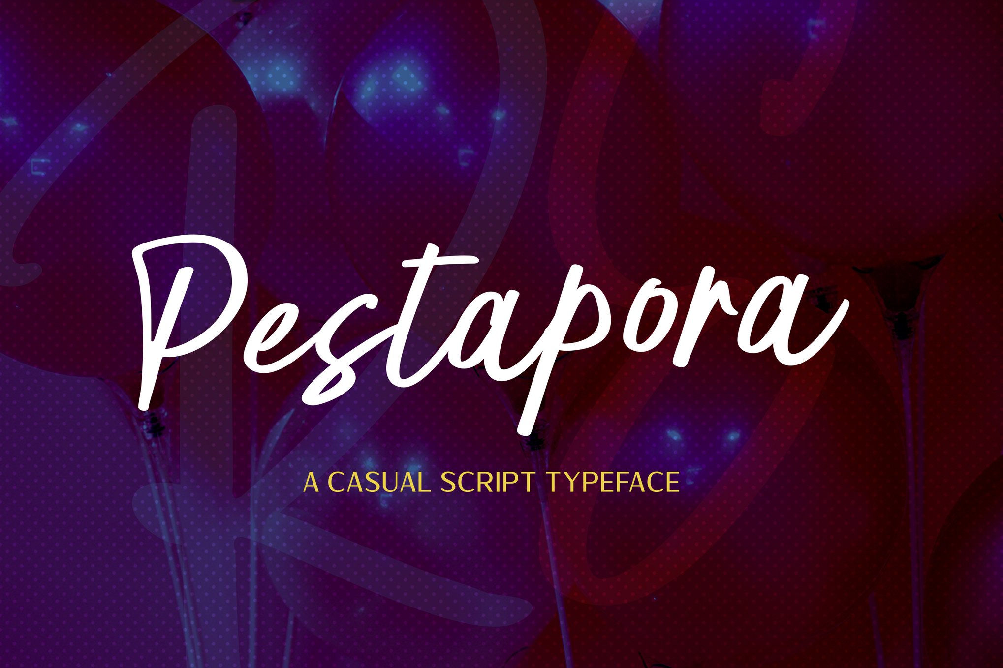 Pestapora Font Free Download