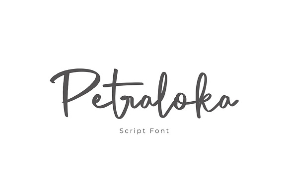 Petraloka Brush Script Font Free Download