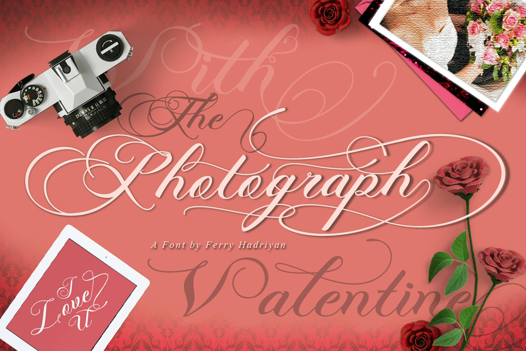 Photograph - Script Wedding Font Free Download