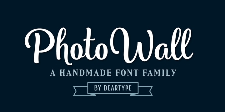 PhotoWall Font Free Download