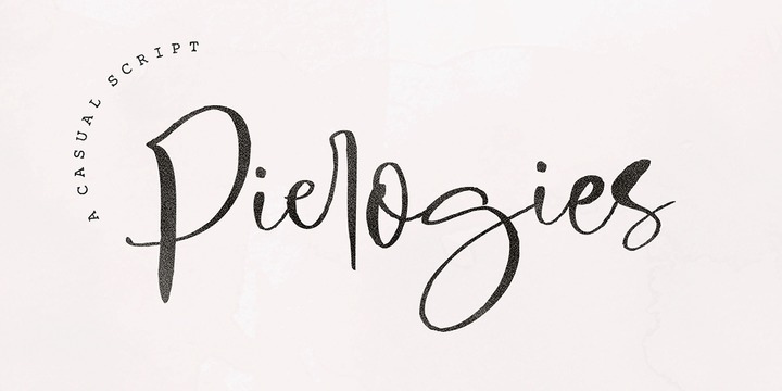 Pierogies Font Free Download