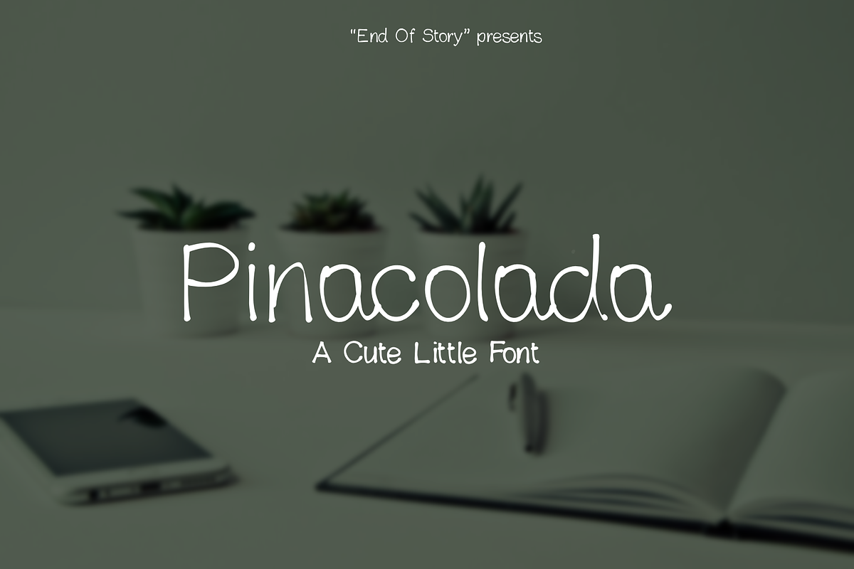 Pinacolada - Handwritten Font Free Download Free Download