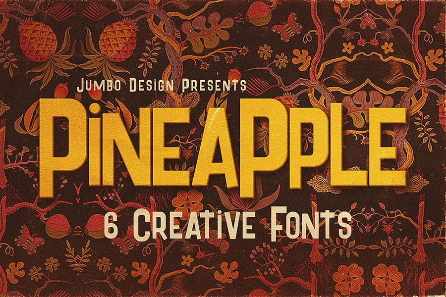 Pineapple - Funny Style Font Free Download