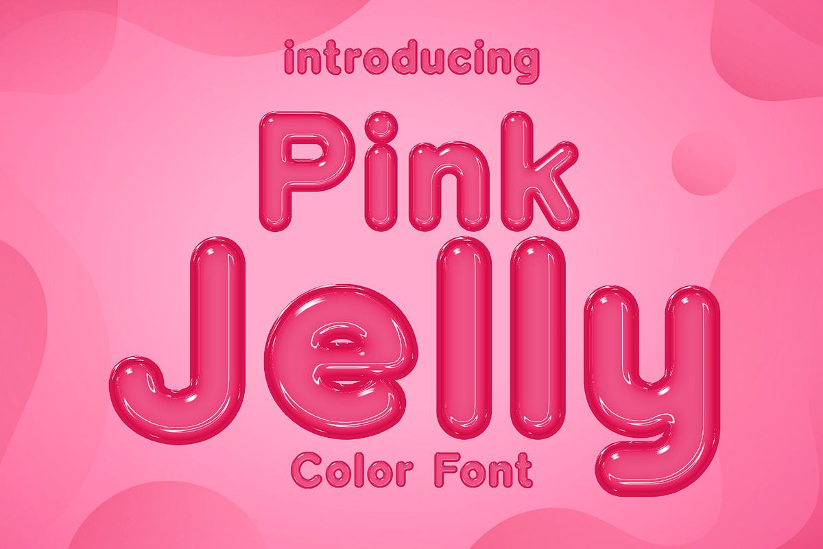 Pink Jelly Bitmap Font Free Download Free Download