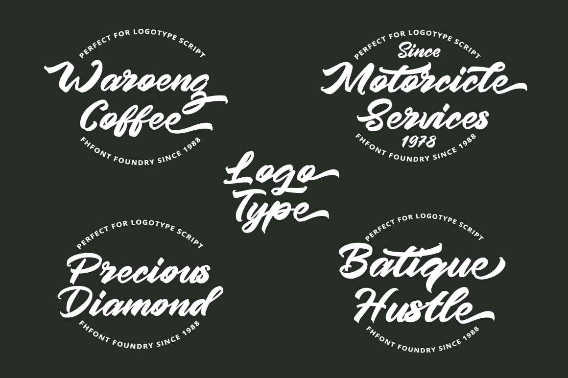 Pintenium Script Font