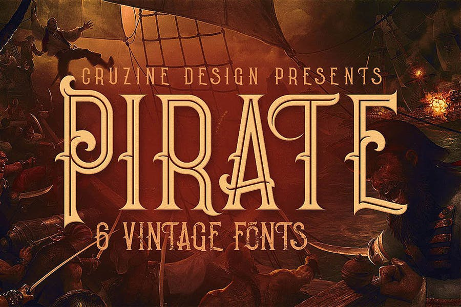 Pirate - Vintage Style Font Free Download