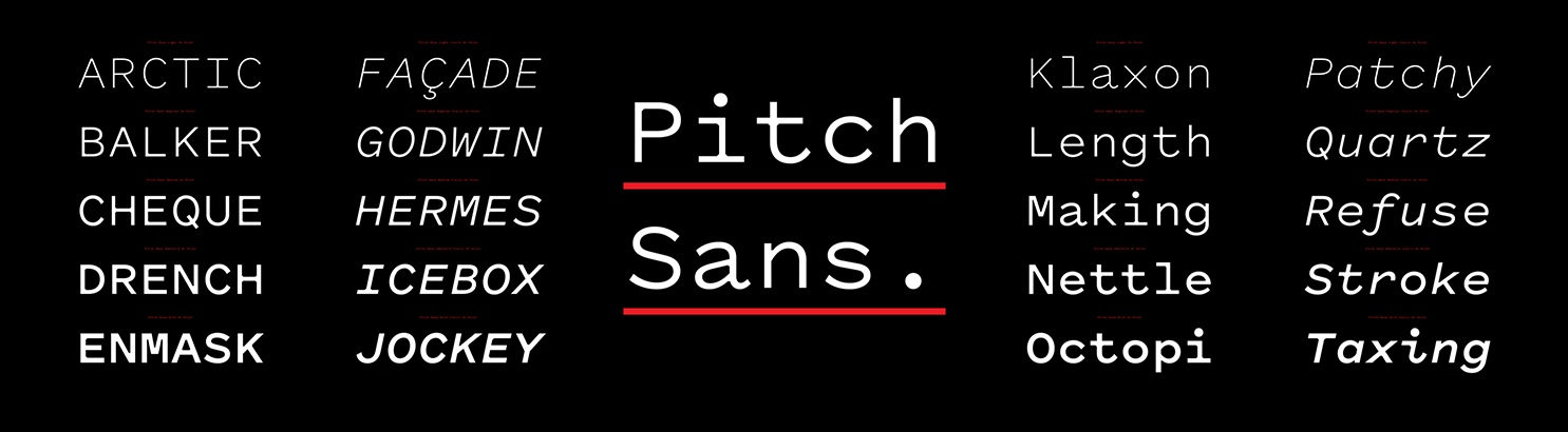 Pitch Sans Font Free Download