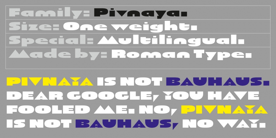 Pivnaya Font Free Download