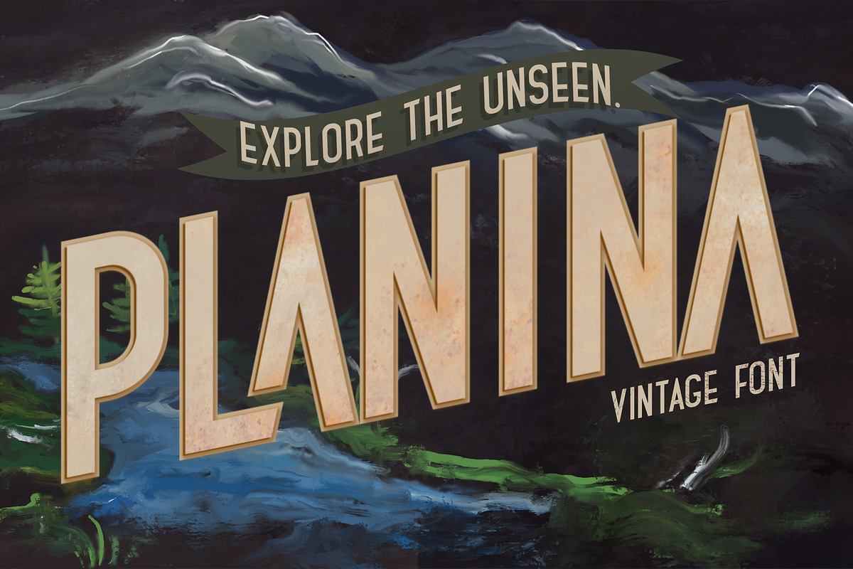 Planina Font Free Download Free Download