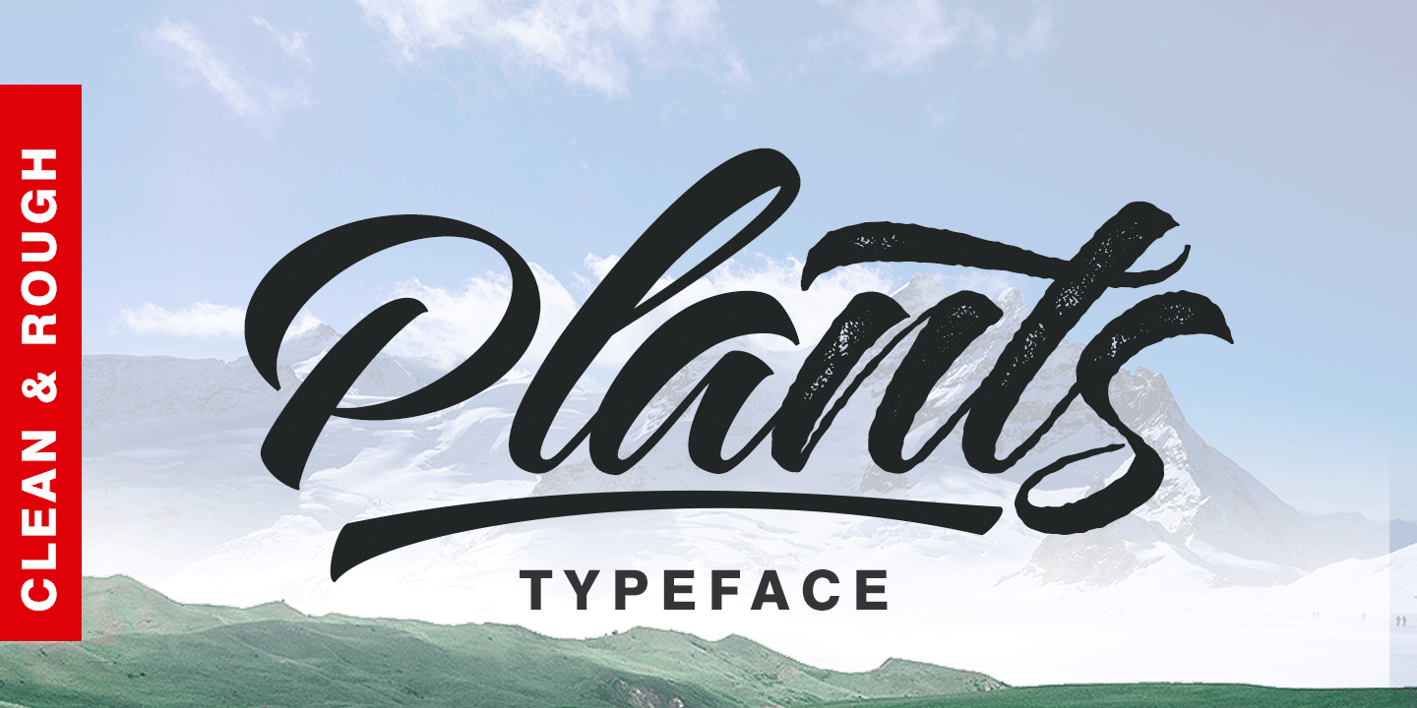 Plants Font Free Download