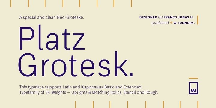 Platz Grotesk Font Free Download